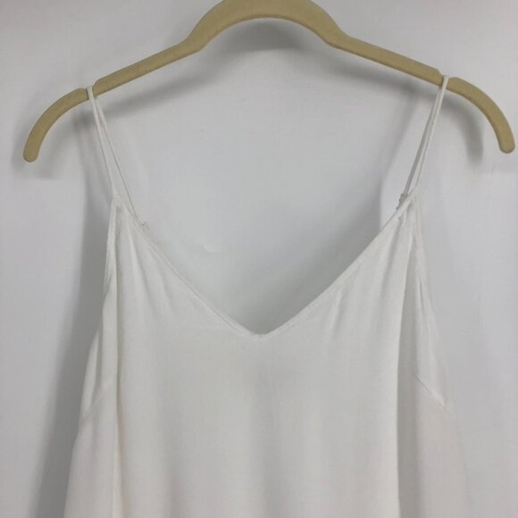 Aritzia Wilfred Free White Vivienne Dress Flowy, camisole mini  dress size XXS - Picture 6 of 16